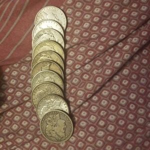 10 Silver Dollars
